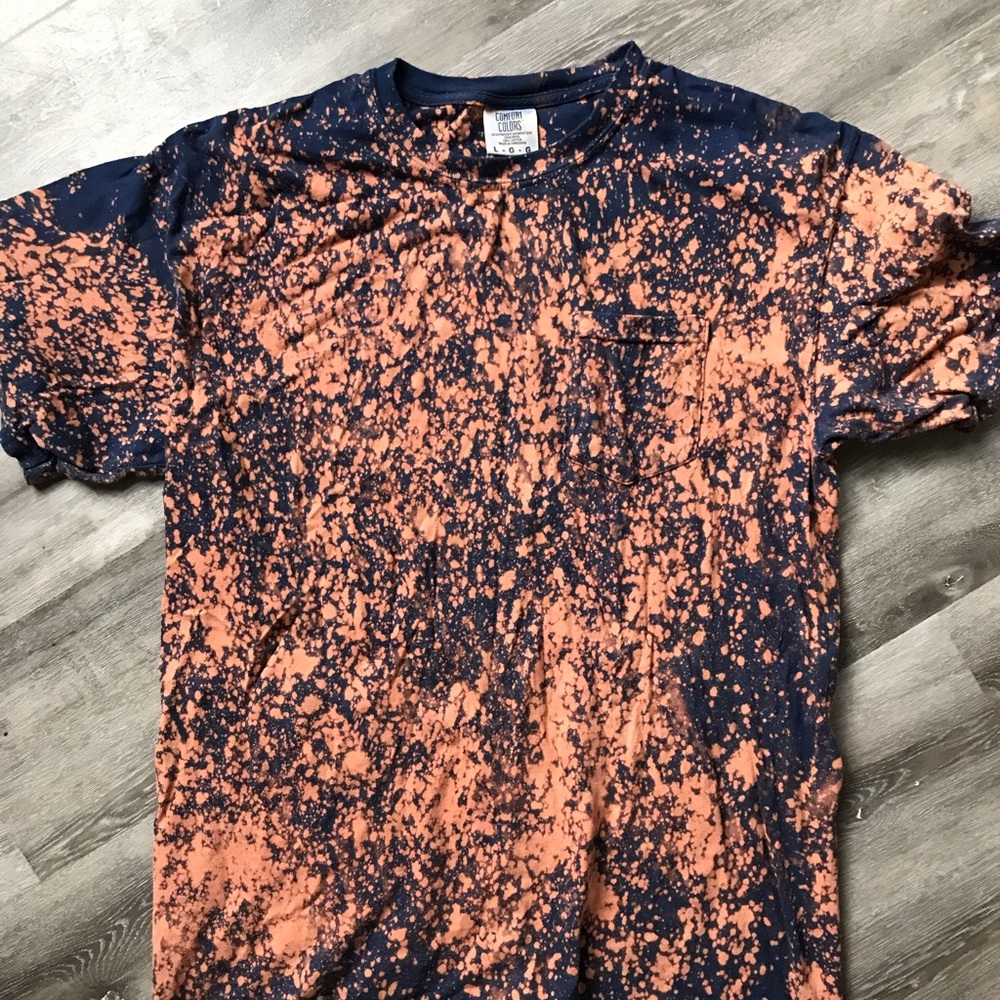 Comfort Colors Splatter Bleach Tee